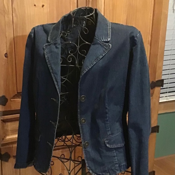 Denim Blazer - women’s MED - Picture 2 of 3